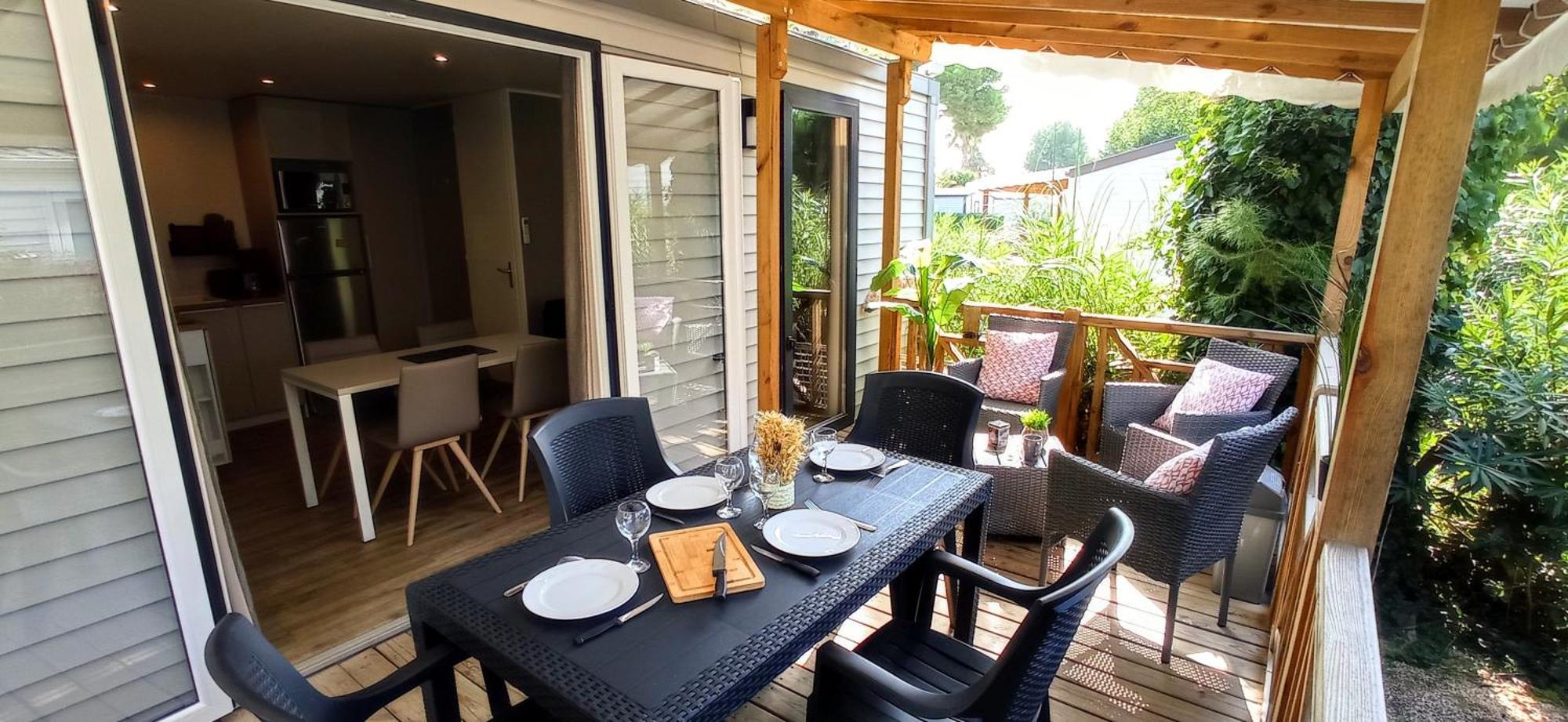 Happymobilhome Argeles-Sur-Mer -Plage A 500M- Camping 4 Etoiles Del Mar المظهر الخارجي الصورة