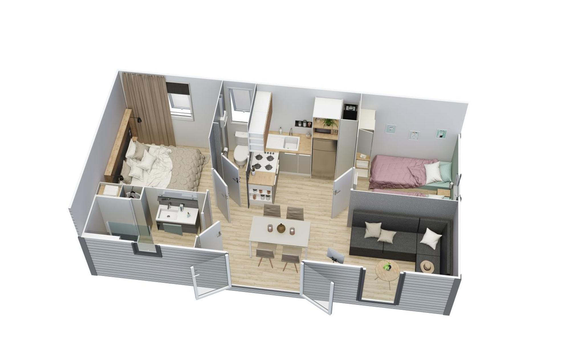 Happymobilhome Argeles-Sur-Mer -Plage A 500M- Camping 4 Etoiles Del Mar المظهر الخارجي الصورة